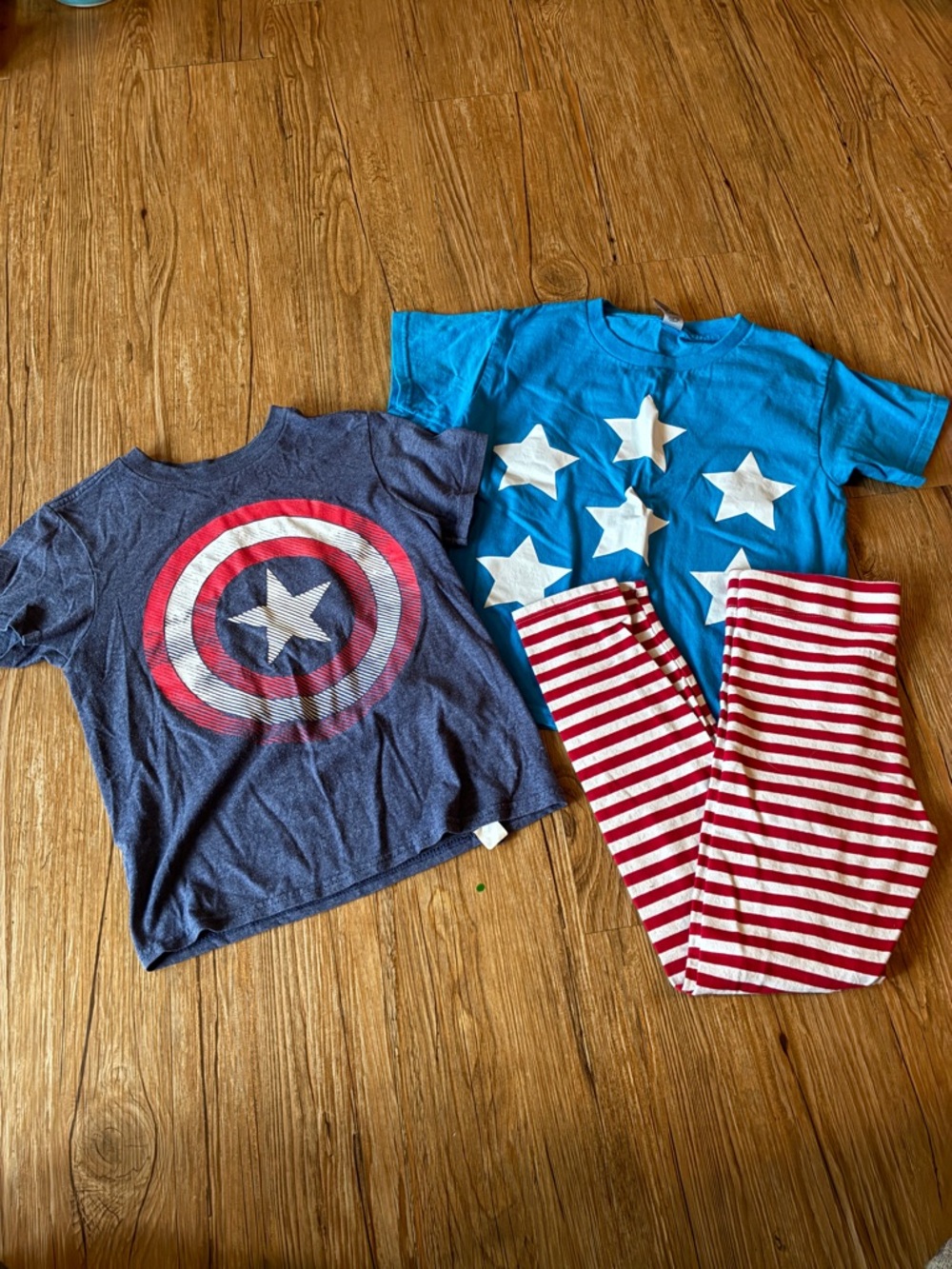 July 4th matching set, kids size S (size 7/8)